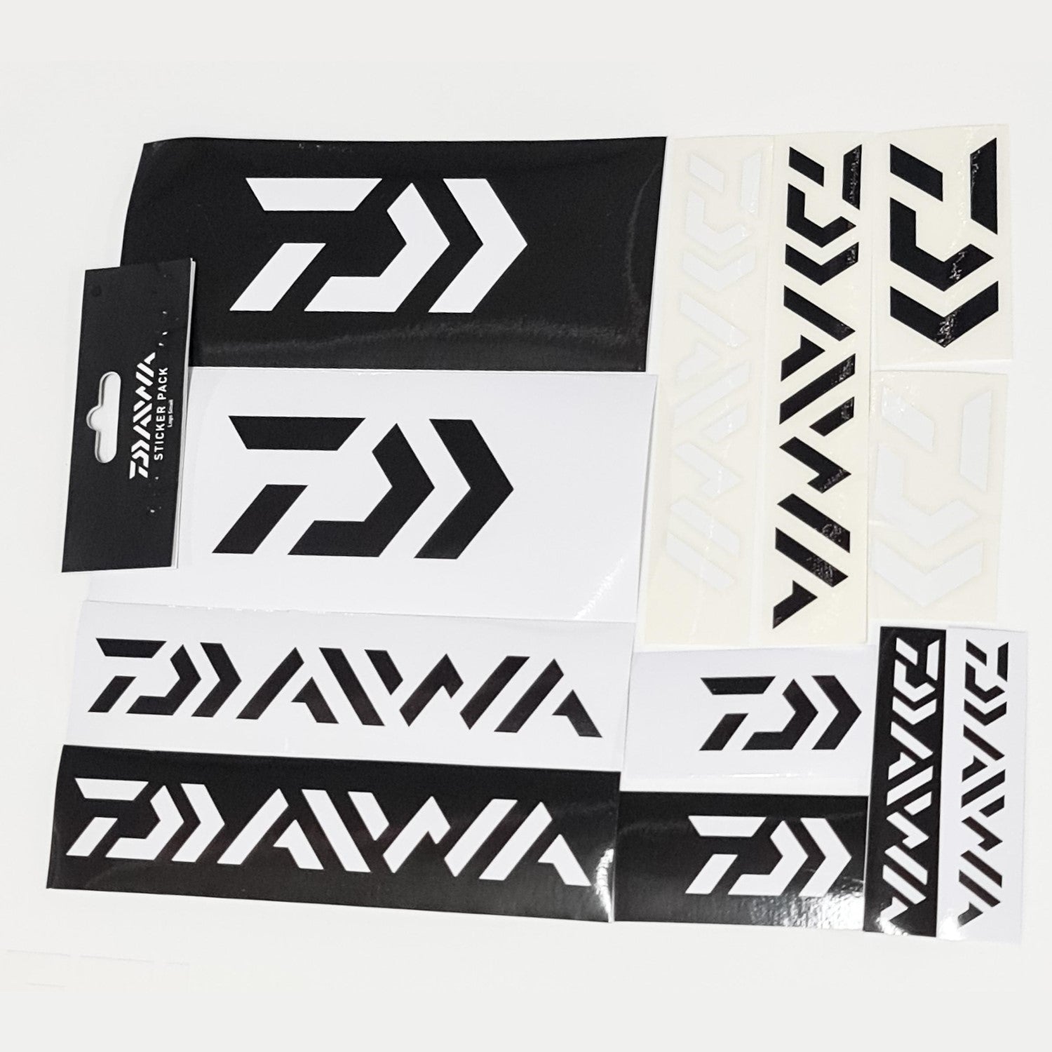 Daiwa Sticker Pack Small White