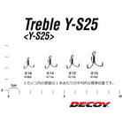 Decoy Treble Y-S25 Sizes