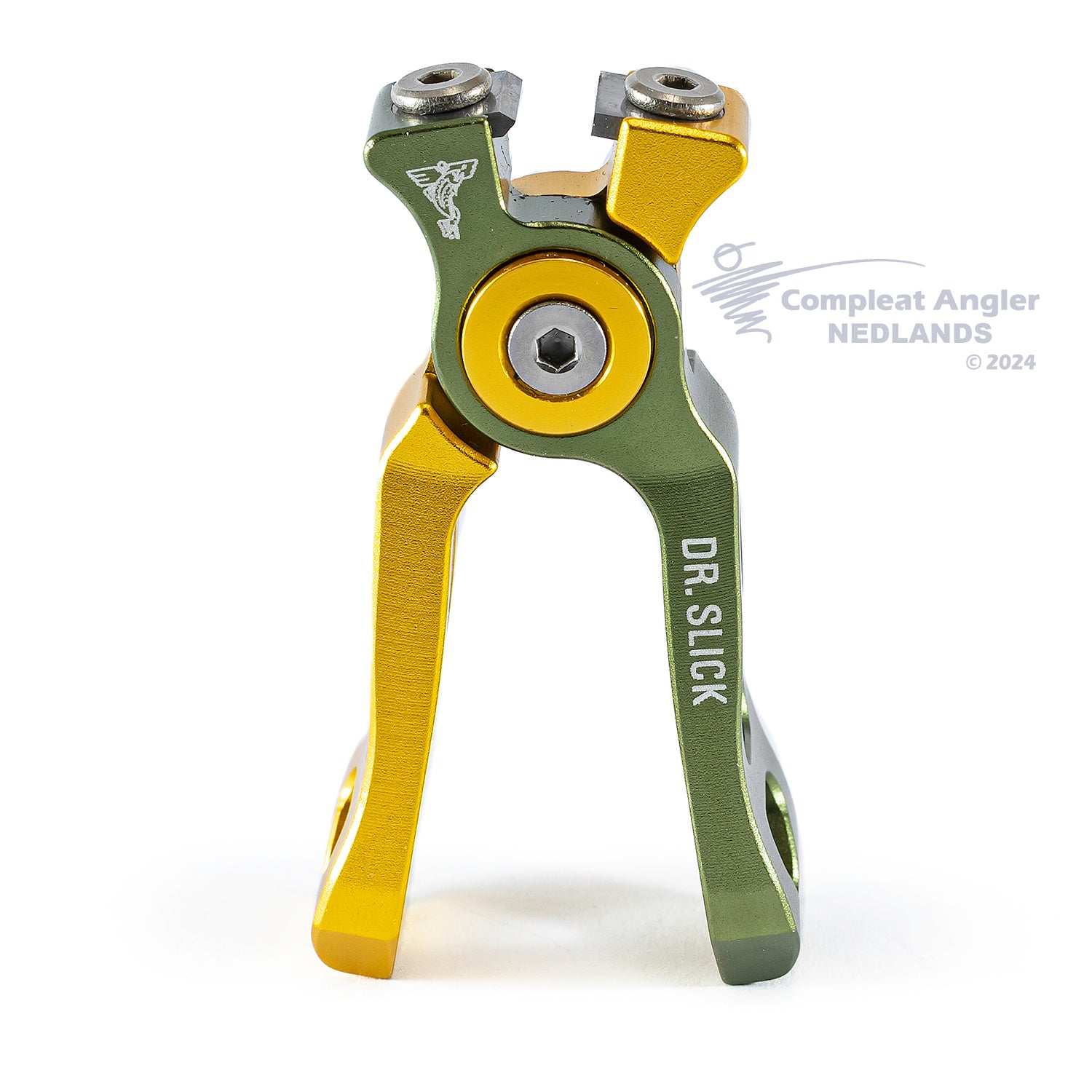 Dr Slick Cyclone Nippers Straight Cut Gold Green Back