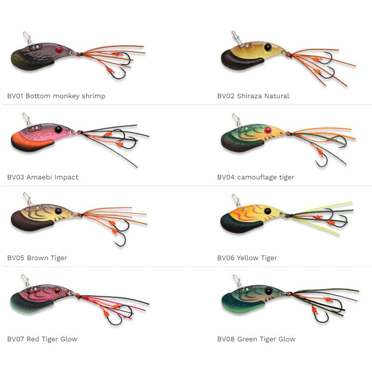Ecogear Breamer Vibe 35 Colour Chart
