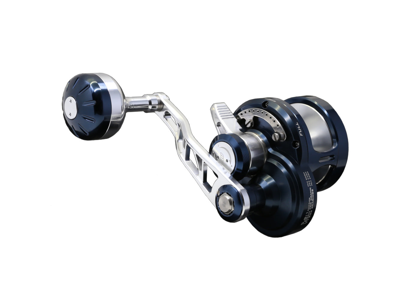 Oceans Legacy Elementus SPJ Slow Pitch Jigging Reel - 20HG Navy Blue
