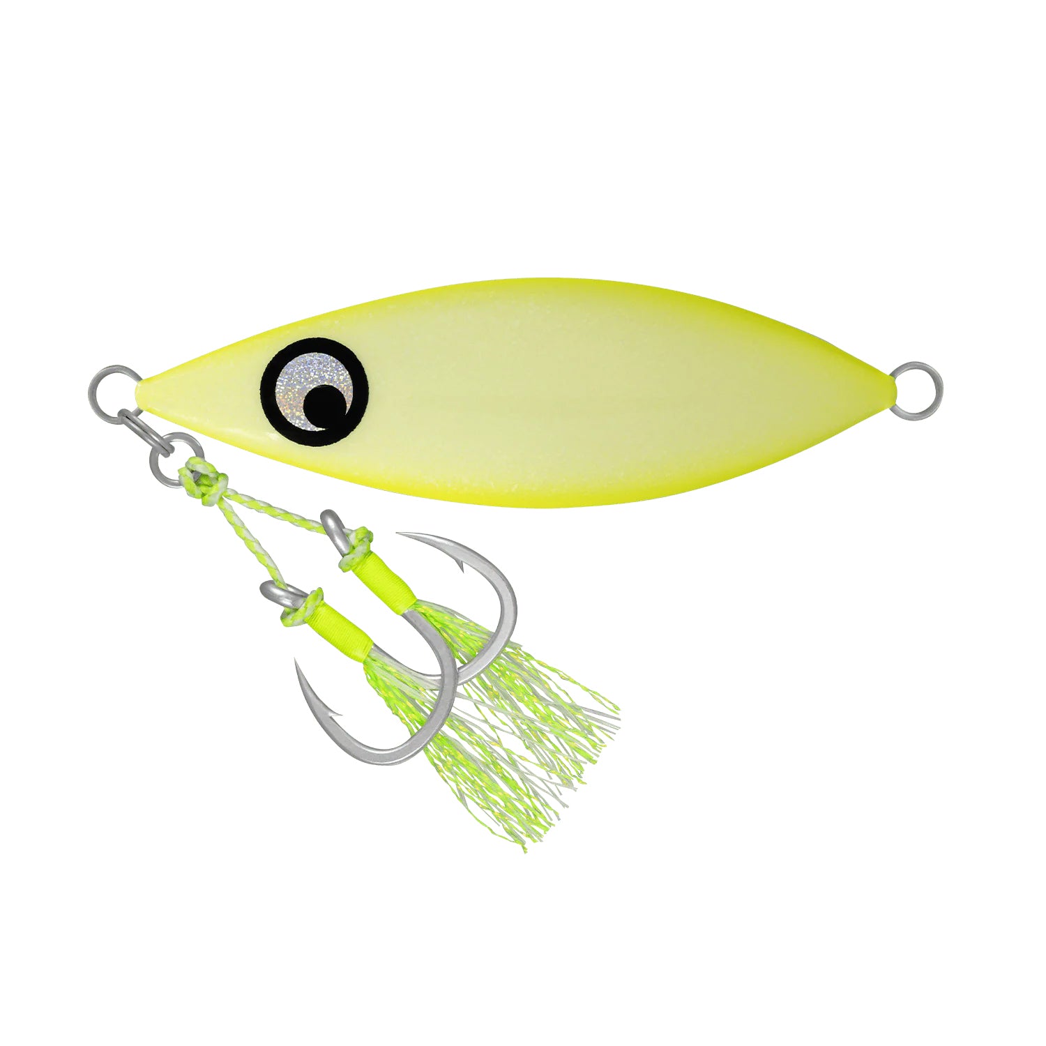 Enso Static Slide Jig 160 Chartreuse Glow