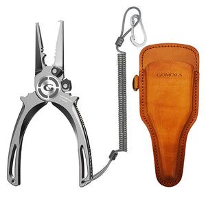 Gomexus Plier X Titanium Fishing Split Ring Pliers 7''