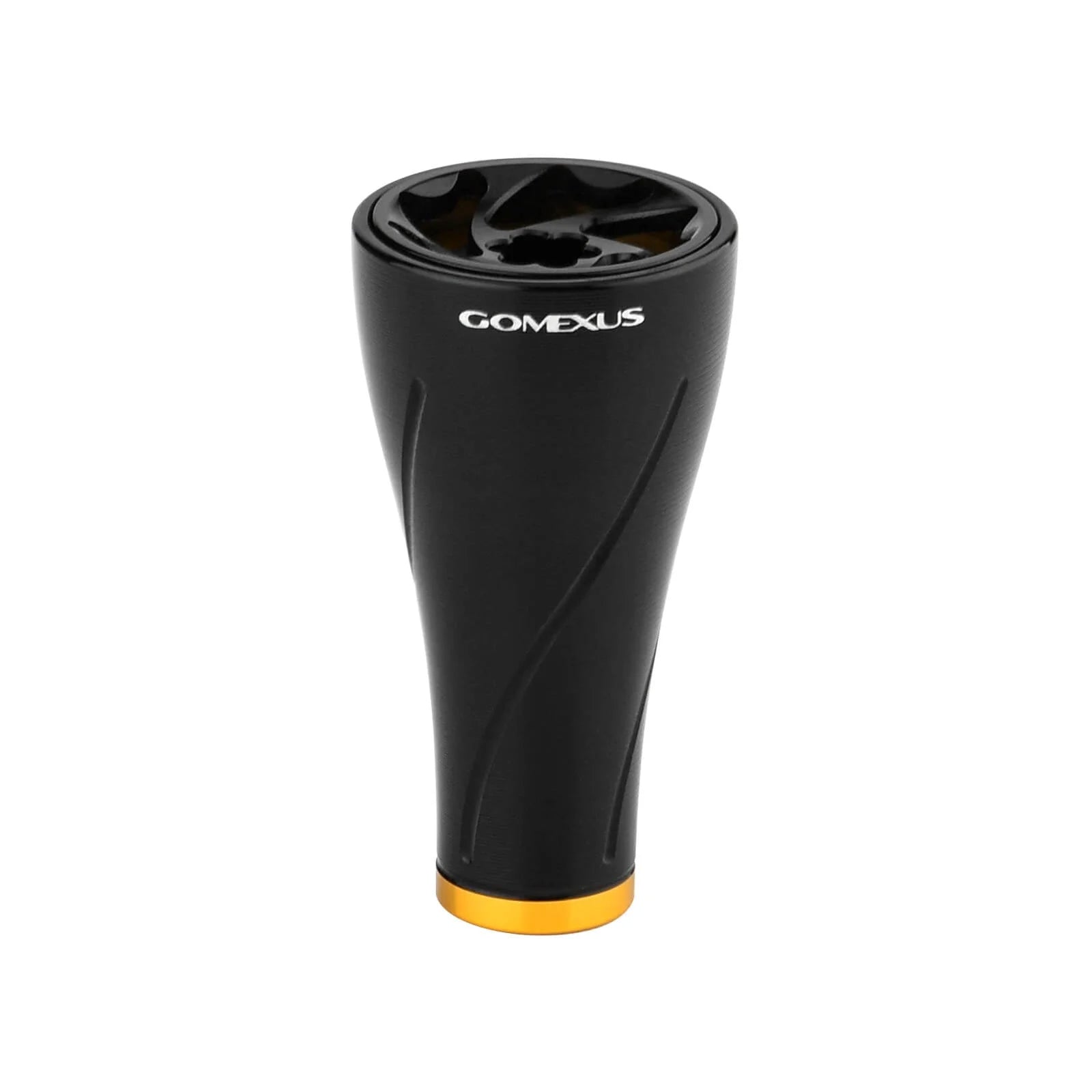 Gomexus A20P Aluminium Reel Power Knob 20mm Black Back Gold