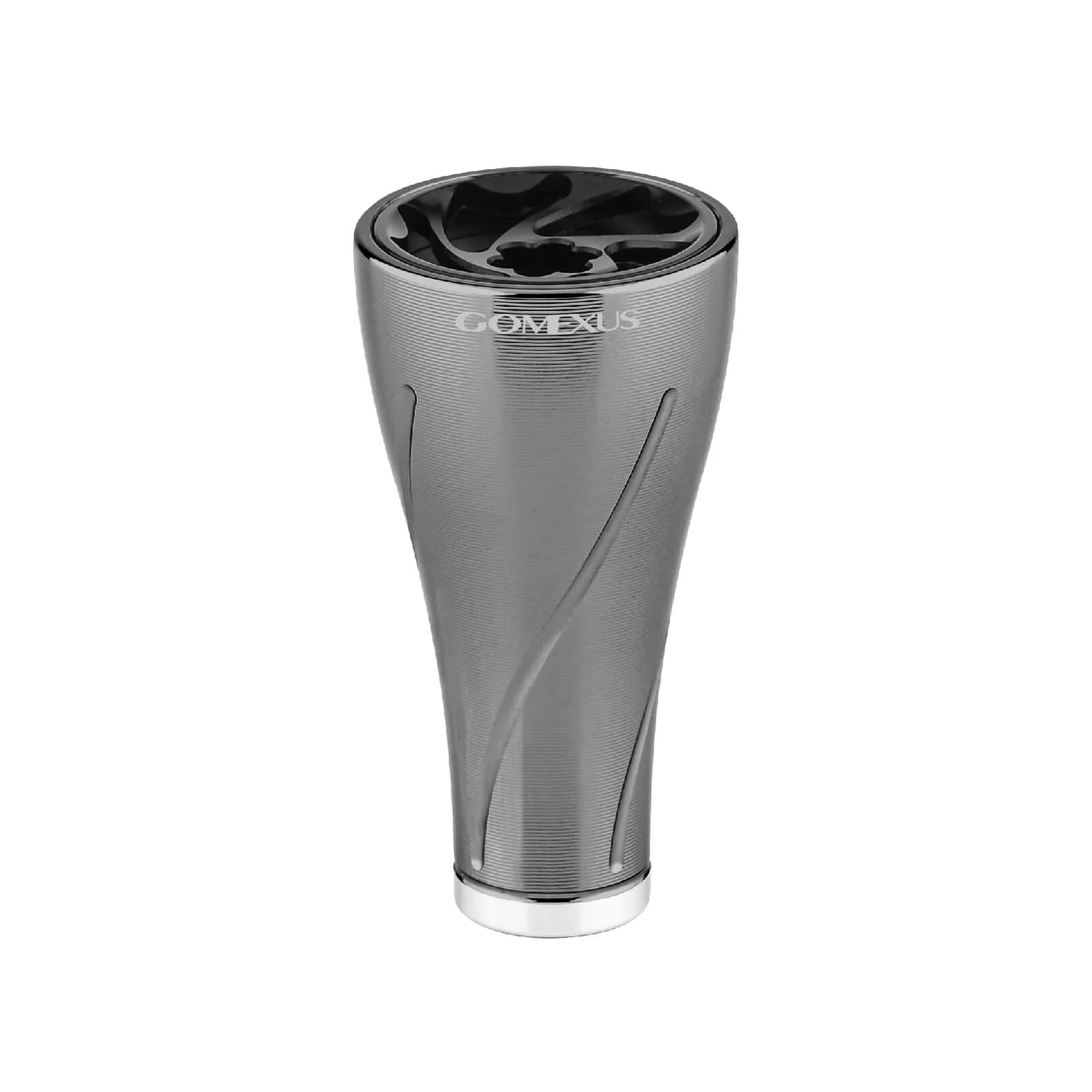 Gomexus A20P Aluminium Reel Power Knob 20mm Smoke Black Silver
