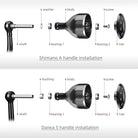 Gomexus A30 Aluminium Reel Power Knob 30mm Fitting