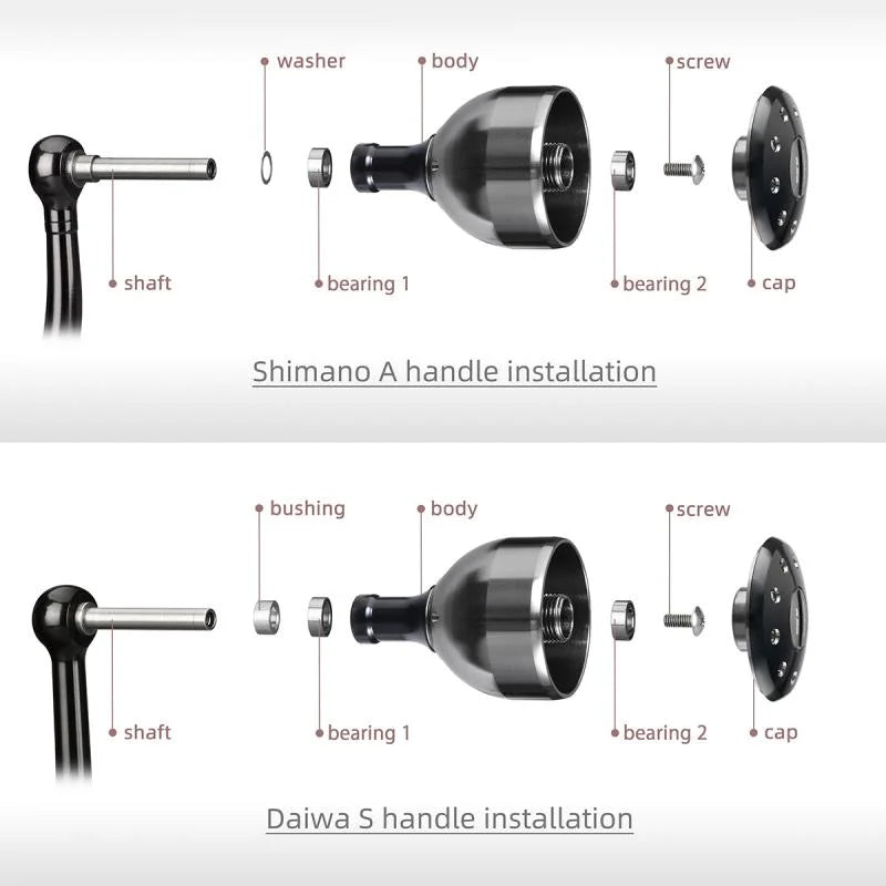 Gomexus A30 Aluminium Reel Power Knob 30mm Fitting