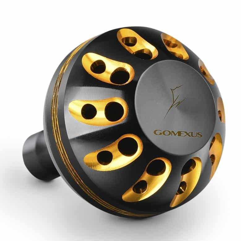 Gomexus A35 35mm Aluminium Power Knob Black / Gold