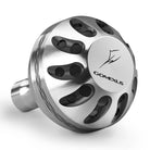Gomexus A35 35mm Aluminium Power Knob Silver / Black