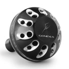 Gomexus A38 38mm Aluminium Power Knob Black/Silver