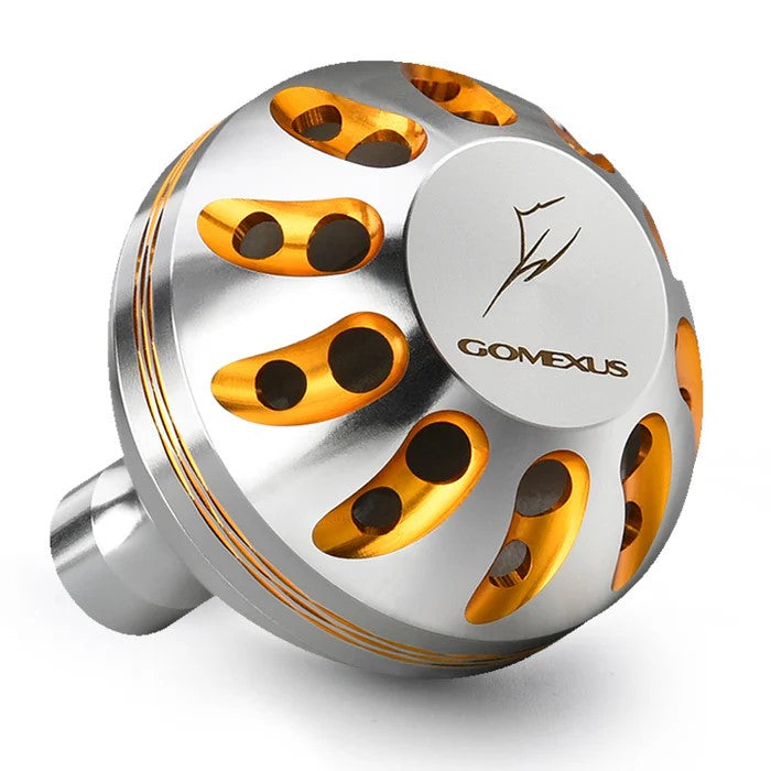 Gomexus A38 38mm Aluminium Power Knob Silver/Gold