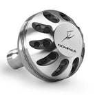 Gomexus A41 41mm Aluminium Knob Silver / Black