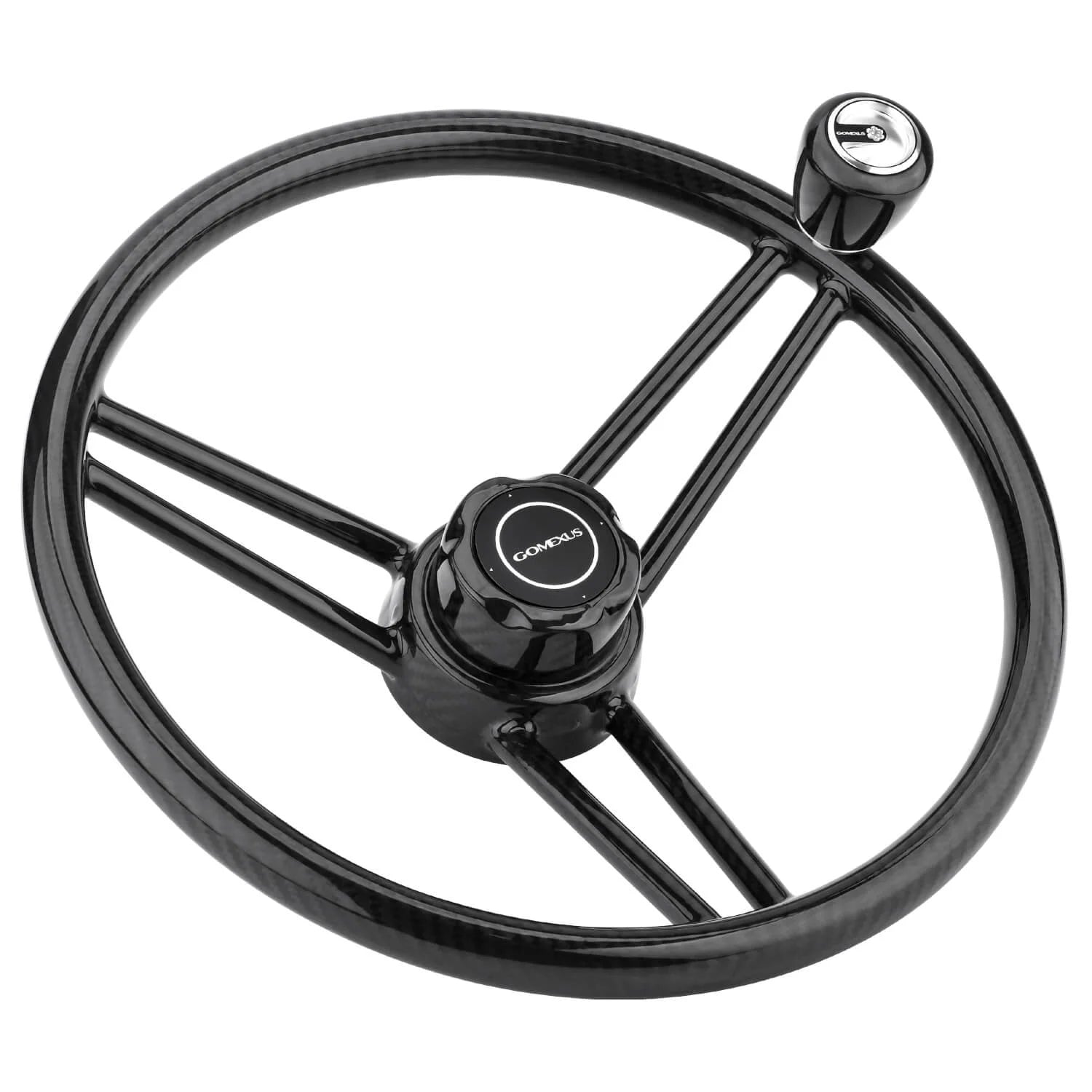 Gomexus Boat Steering Wheel Carbon Fibre 13.5in Cover