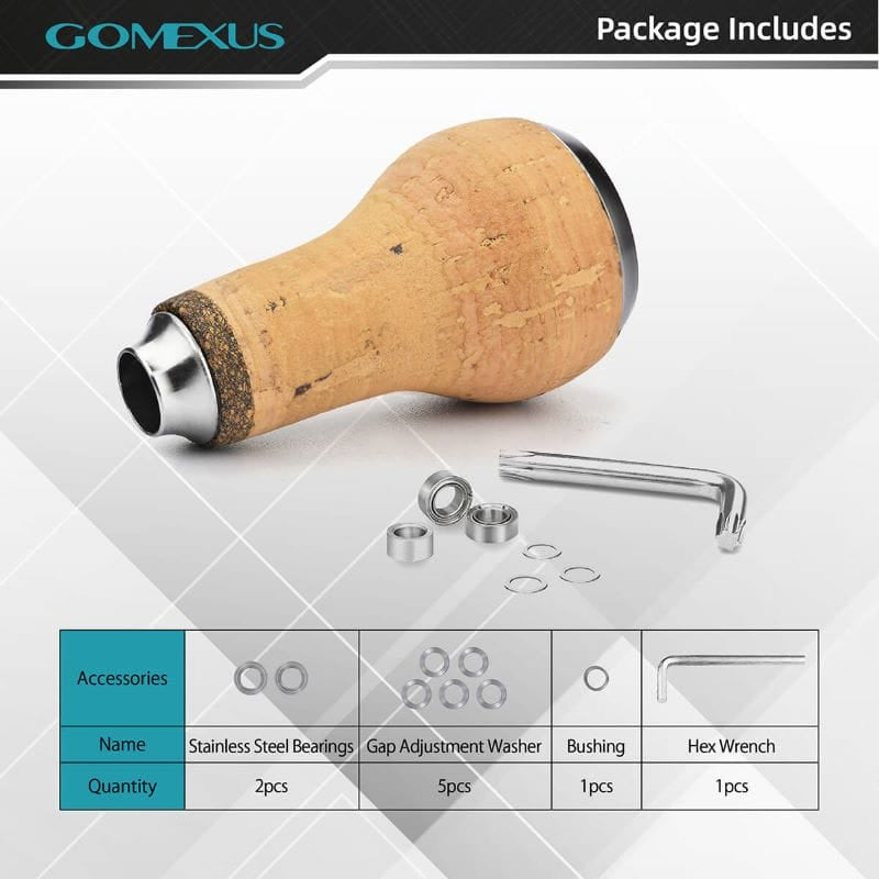 Gomexus CA27 Cork Reel Power Knob 27mm Parts