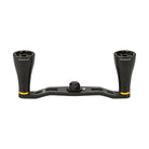 Gomexus DC-A20P 95mm Carbon Baitcast Handle / A20P Aluminium Knob Black / Gold