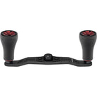 Gomexus DC-TPE20 95mm Carbon Handle Baitcast Handle With TPE20 Knob Black / Red