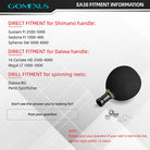 Gomexus EA38 38mm EVA Knob Fts