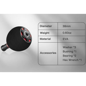 Gomexus EA38 38mm EVA Knob Specs