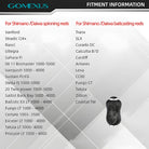 Gomexus F22 Carbon Reel Power Knob 20mm Models