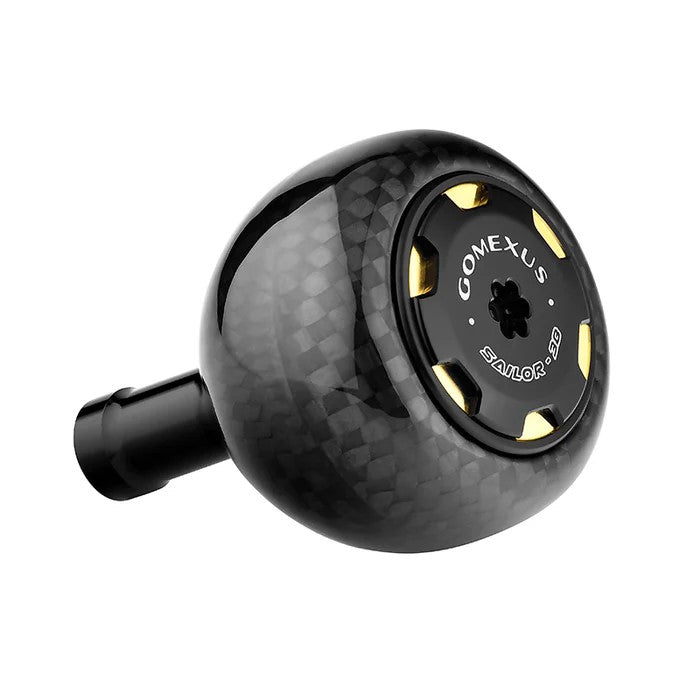 Gomexus FA38 38mm Carbon Power Knob Black/Gold