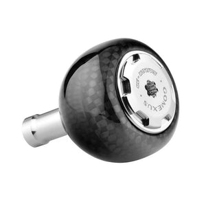 Gomexus FA38 38mm Carbon Power Knob Black/Silver