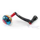 Gomexus Hunter Jigging Handle for Daiwa Spin Reels Flame / Red / Black