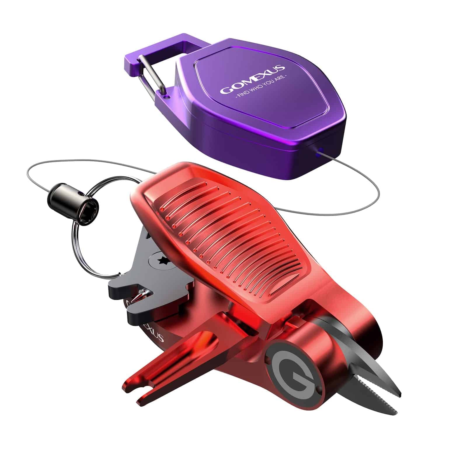 Gomexus Nippers With Retractor Red