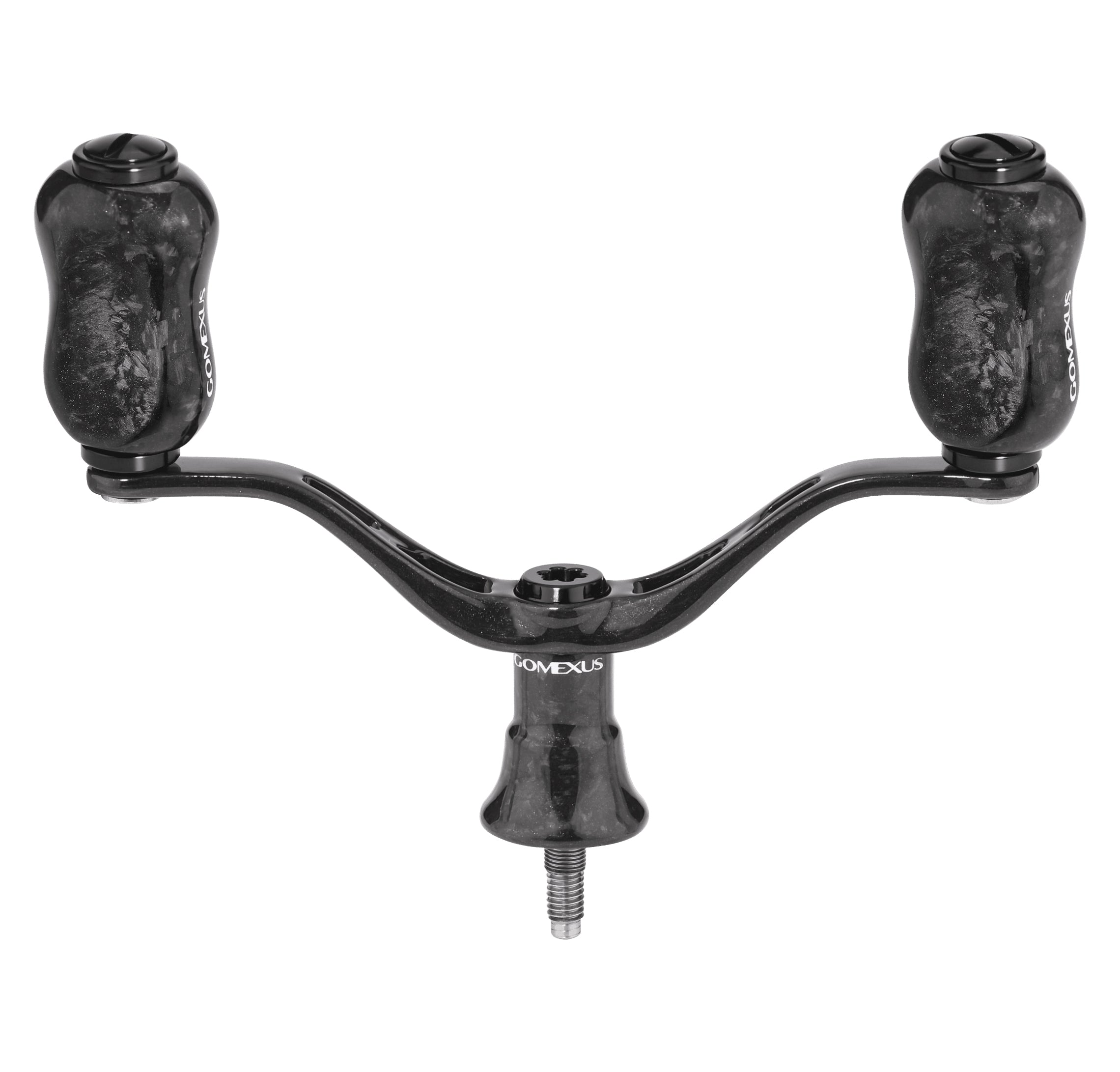 Gomexus Spin Forged Carbon Double Handle - Shimano 98mm Black / Black