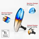 Gomexus T105B 105mm Titanium Power Knob Shimano B Details
