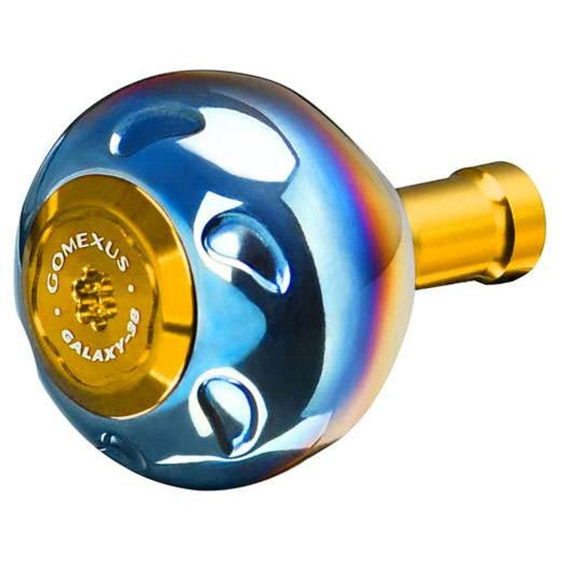 Gomexus Galaxy TA38 38mm Titanium Knob Flame Gold