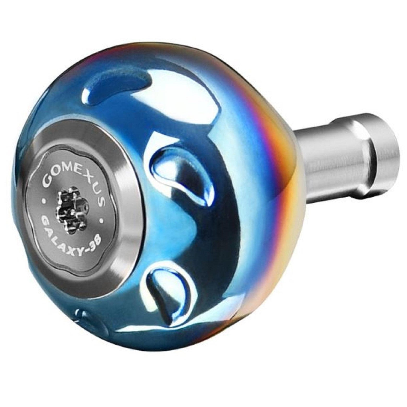 Gomexus Galaxy TA38 38mm Titanium Knob Flame Silver