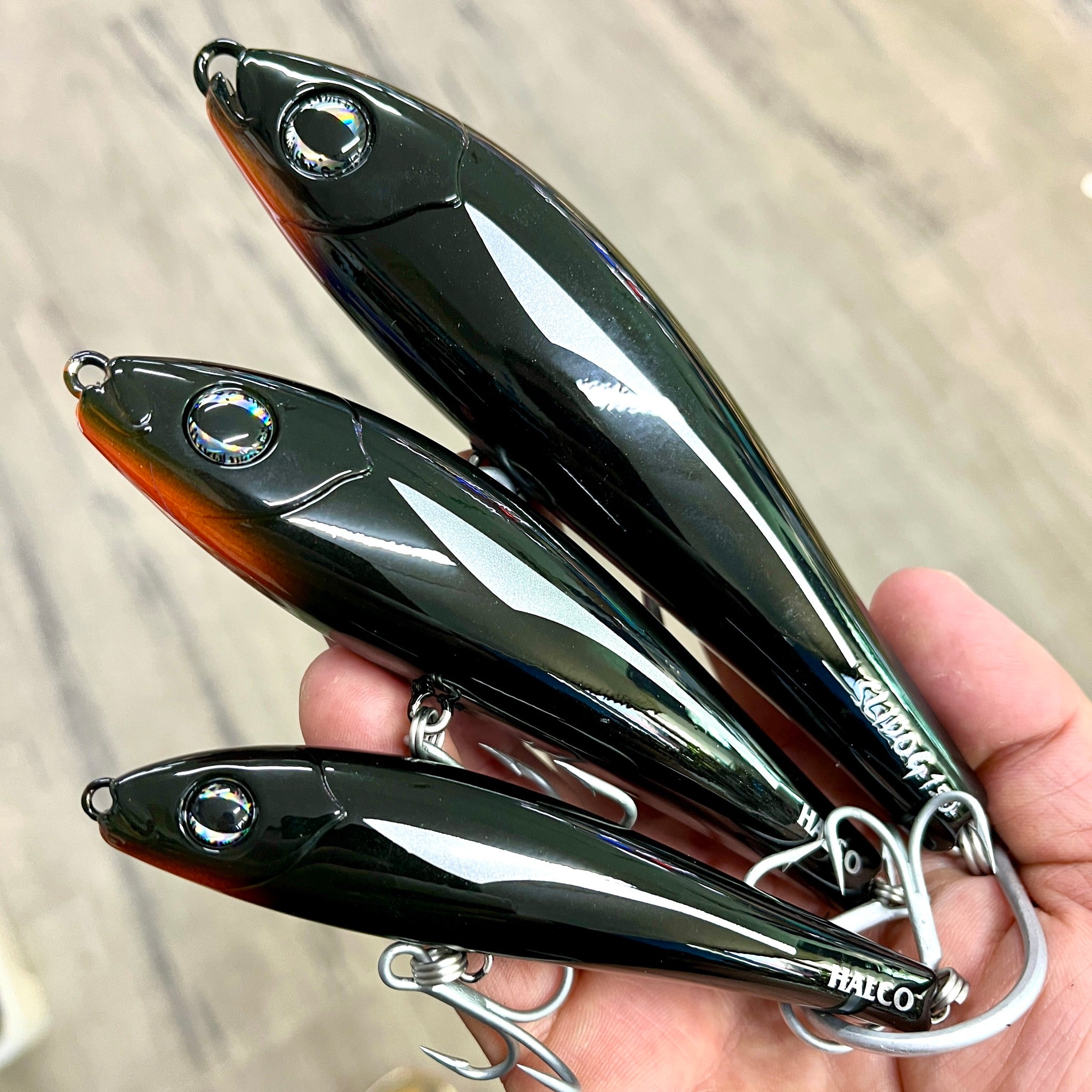 Halco Slidog Custom Colour - Midnight Fish