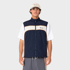 Halco X Rusty Fleece Vest - Navy Front