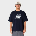 Halco X Rusty Tee - Navy Front