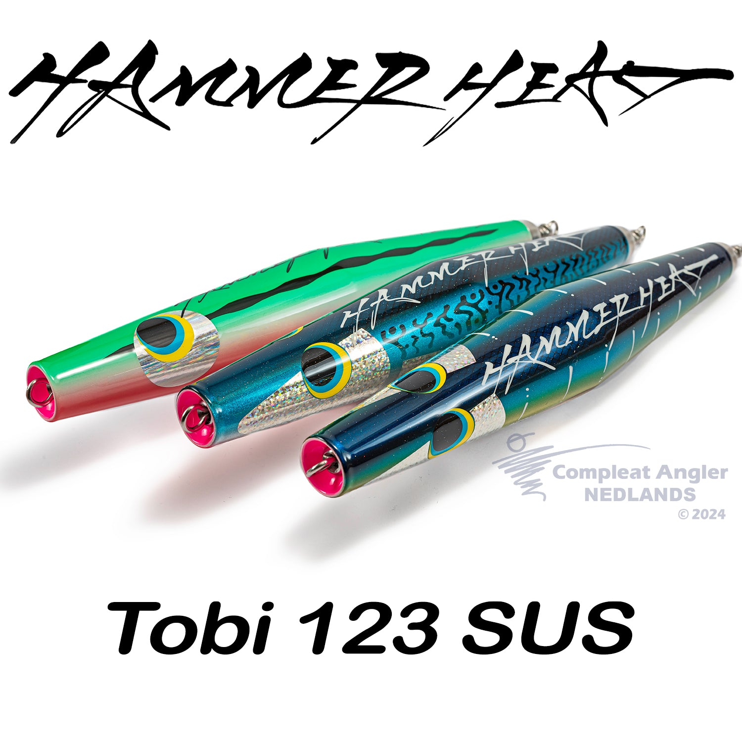 Hammerhead Tobi 123 SUS – Compleat Angler Nedlands Pro Tackle