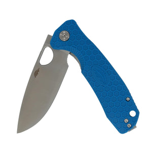 Honey Badger Flipper Drop-Point L/R Large Blue