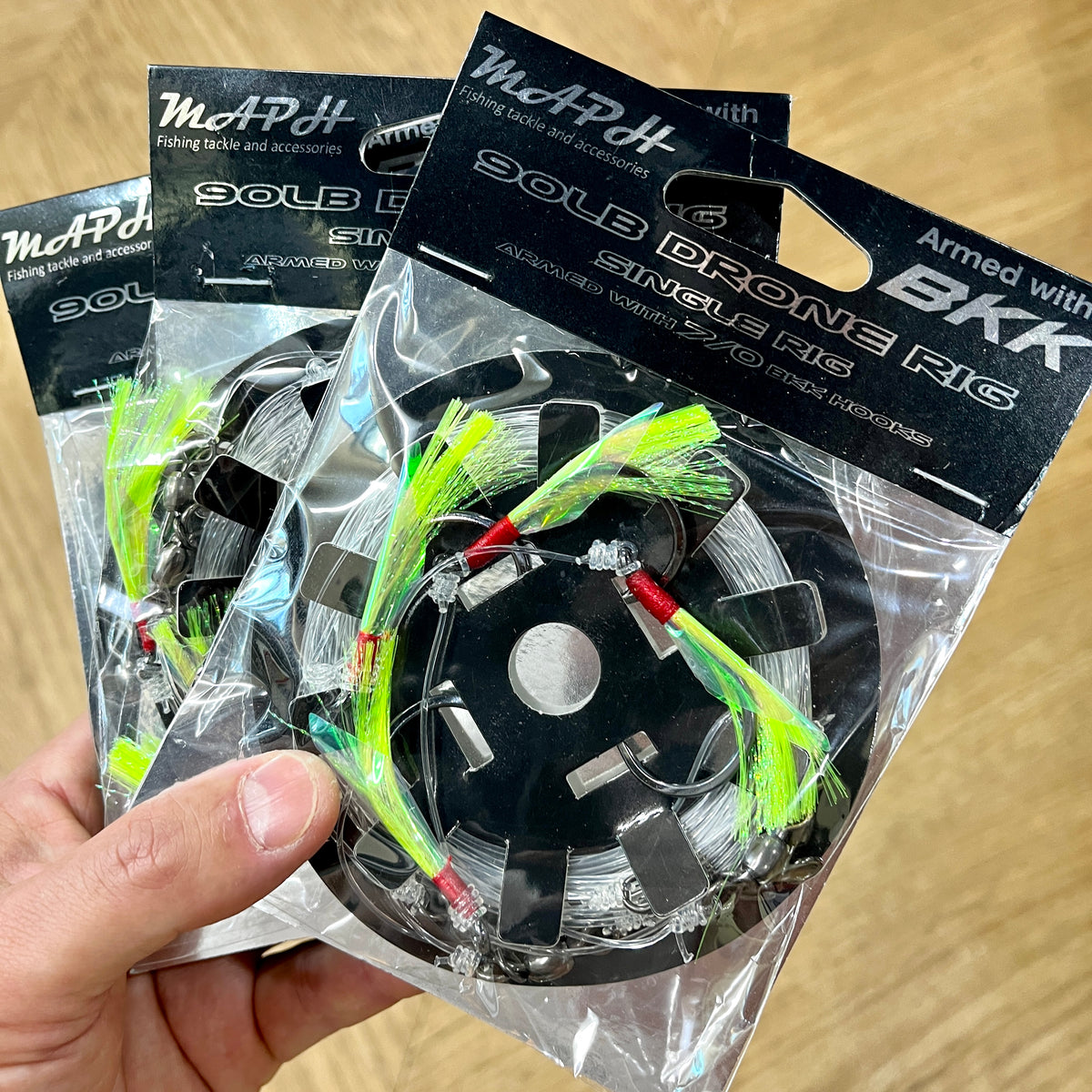 Mapheox Drone Rig BKK Hooks (Single Rig) – Compleat Angler Nedlands Pro ...