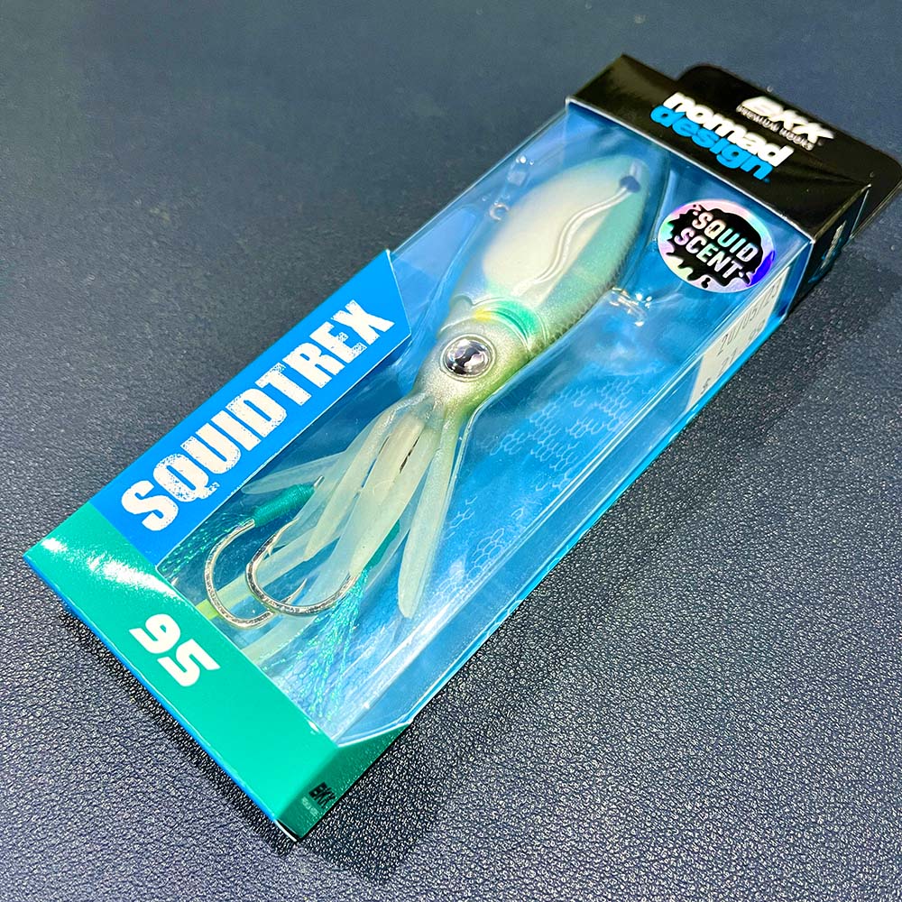 Nomad Squidtrex 95 Vibe - 95mm 32gm HGS Holo Ghost Shad