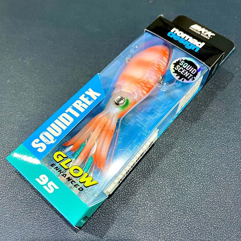 Nomad Squidtrex 95 Vibe - 95mm 32gm OTDR Orange Tiger