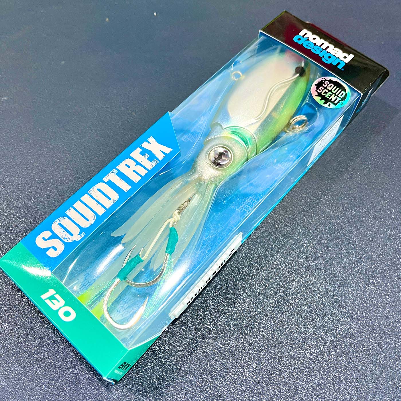 Nomad Squidtrex 130 Vibe - 130mm 92gm HGS Holo Ghost Shad