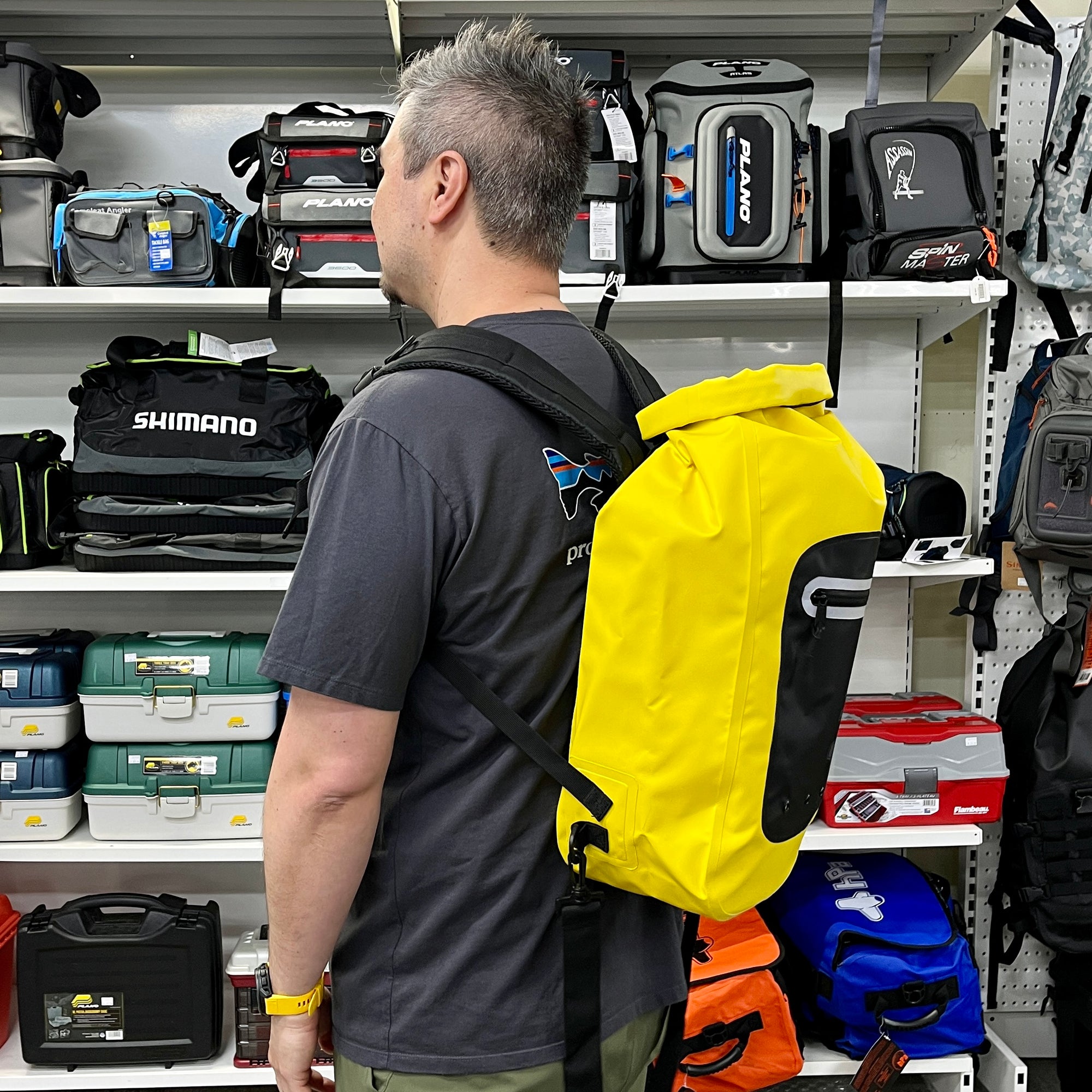 HPA 25L Yellow Rolltop HD Dry Backpack