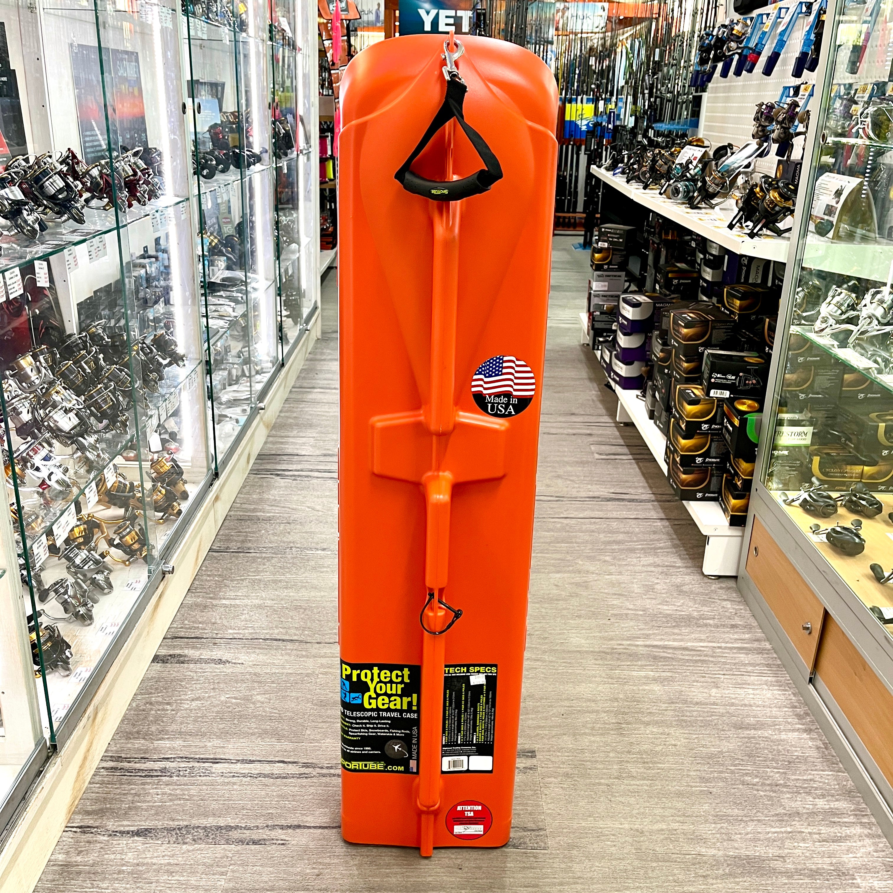 Sportube Series 2 - Blaze Orange Telescopic Fishing Rod Tube