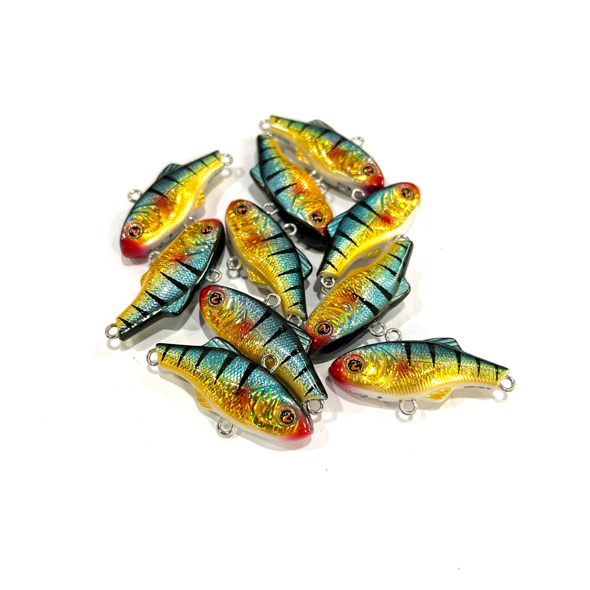 River2Sea Baby Vibe - 10 Pack - HB01 - Green Perch