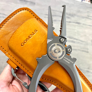 Gomexus Plier X Titanium Fishing Split Ring Pliers 7''