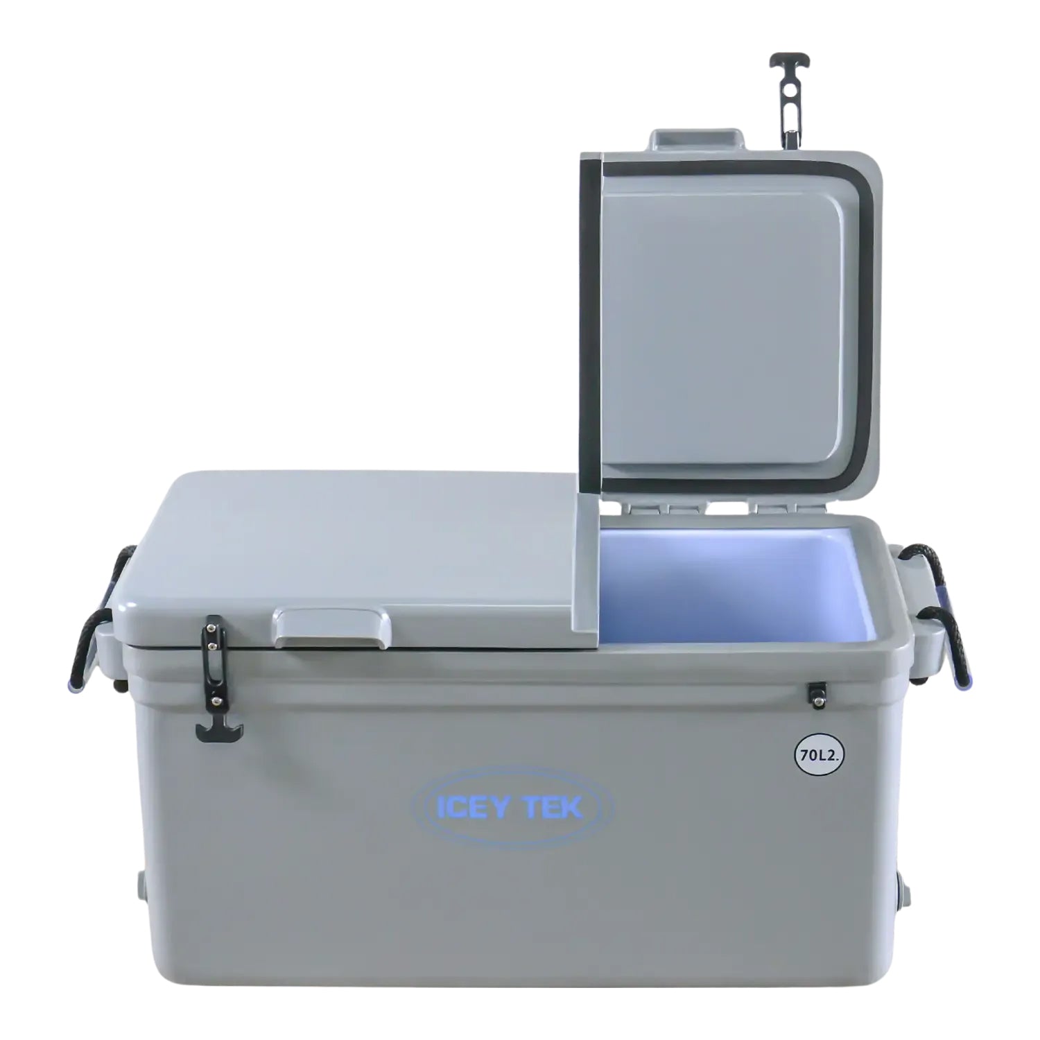 Icey Tek Cooler 70L - Grey Split Lid Right