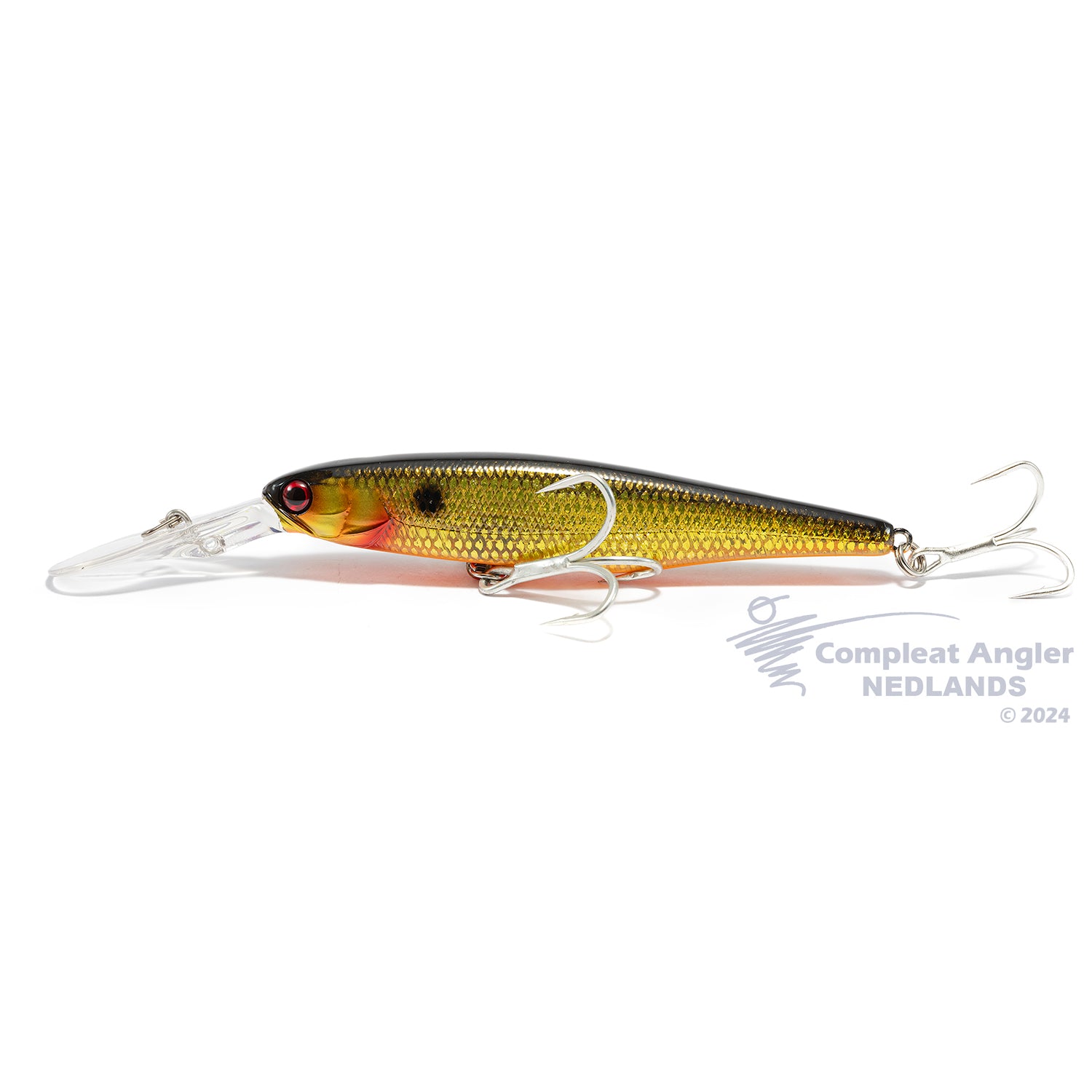 Jackall Super Squirrel 115SP Hank Tune Silent Uroko HL Gold Black