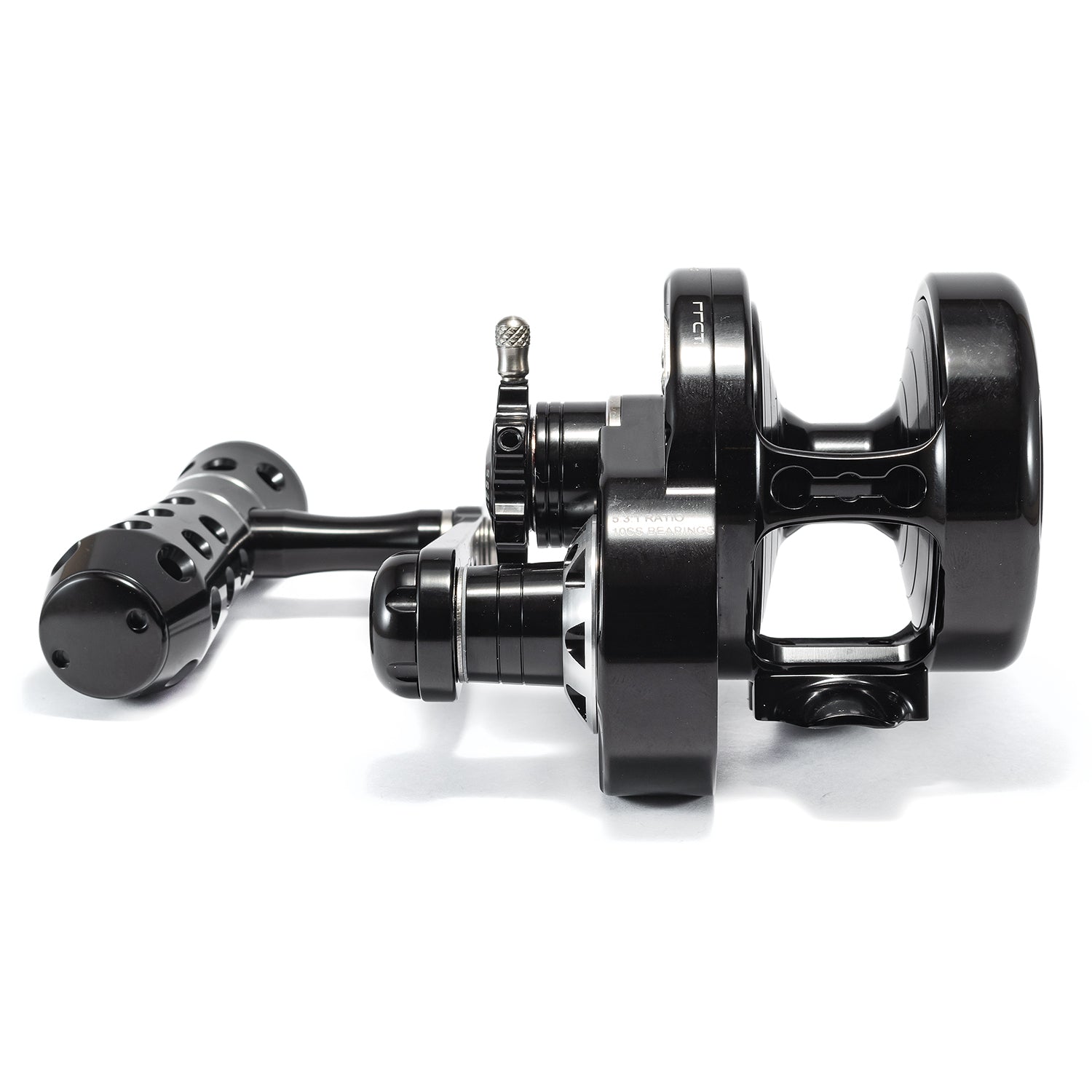 Jigging Master Monster Game W/ Turbo Knob PE3 RH Black Black Front