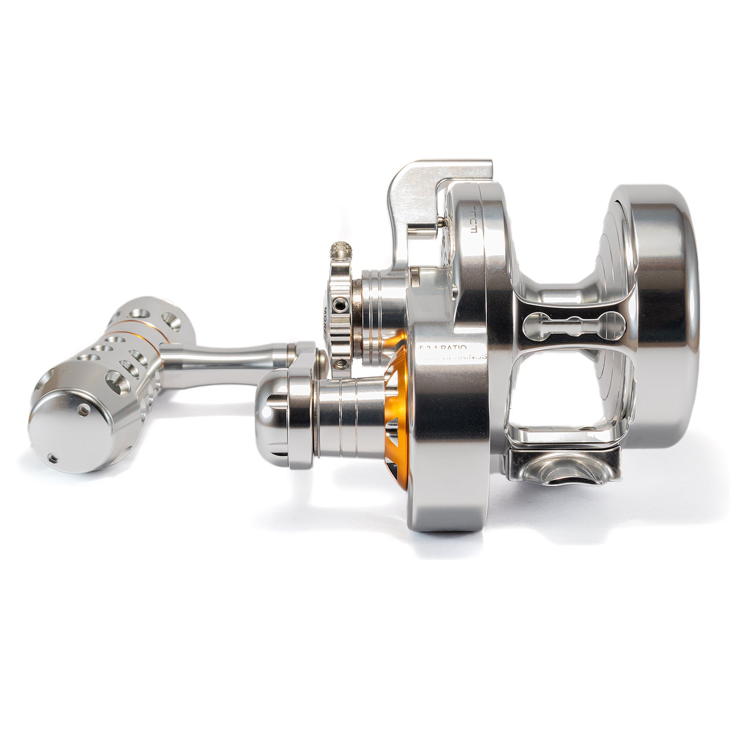 Jigging Master Monster Game W/ Turbo Knob PE3 RH Silver Silver Front