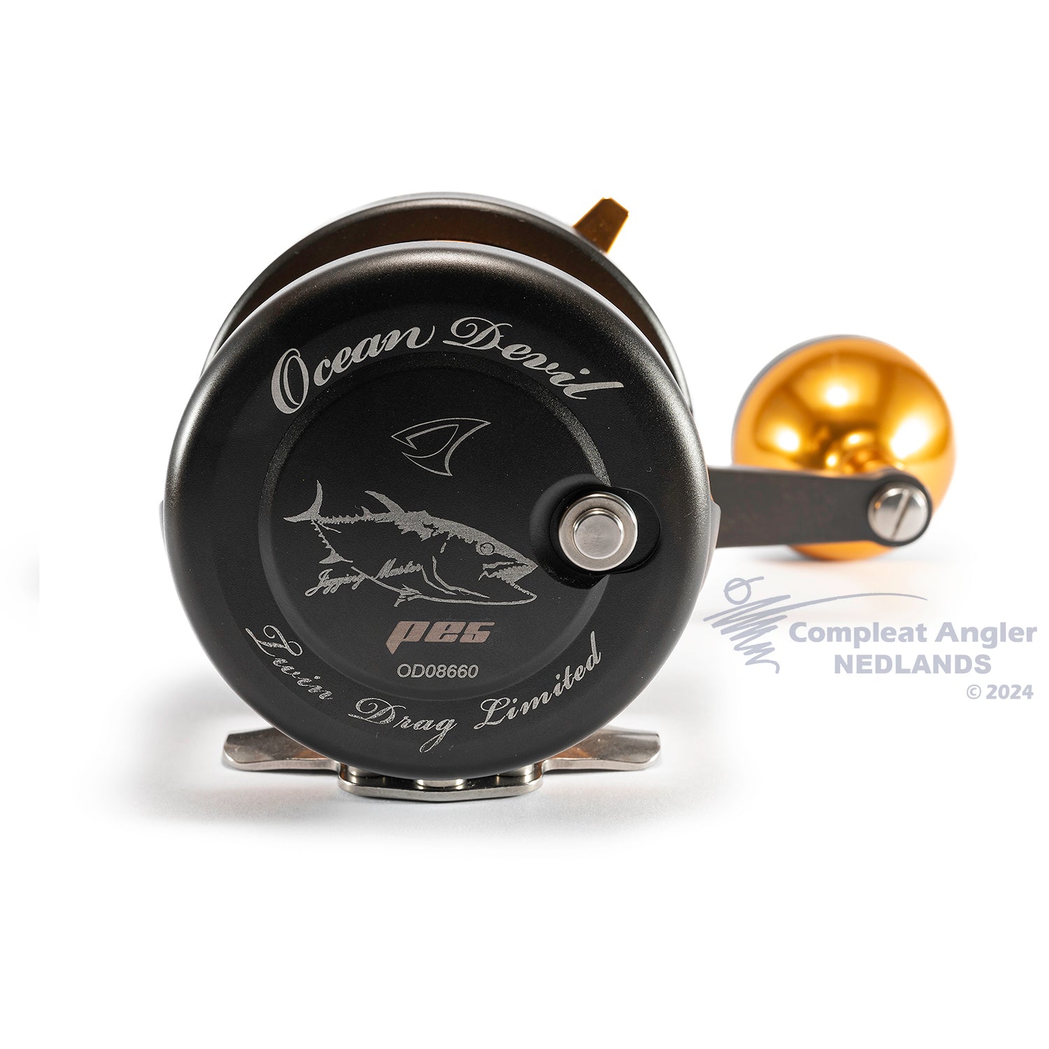 Jigging Master Ocean Devil PE5 Black Gold Left