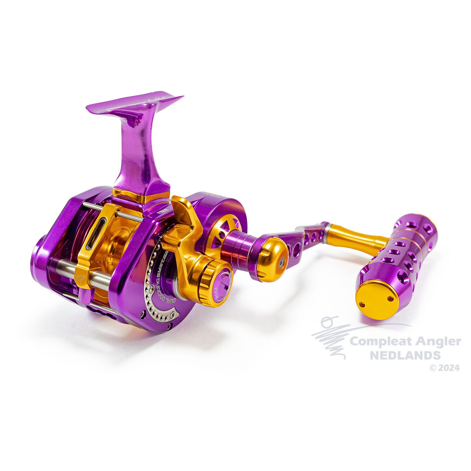 Jigging Master Underhead PE3 Left Handed Purple / Gold